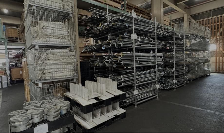 リユースサービス(屋外資材)の写真